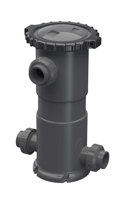 Nano Fiber Vortex Filtre 17 m3/h Giriş - Çıkış 90°