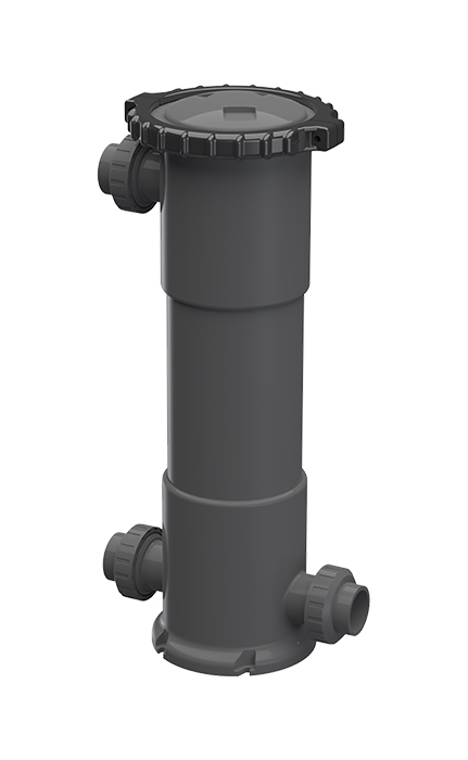 Nano Fiber Vortex Filtre 27 m3/h Giriş-Çıkış Aynı Yön