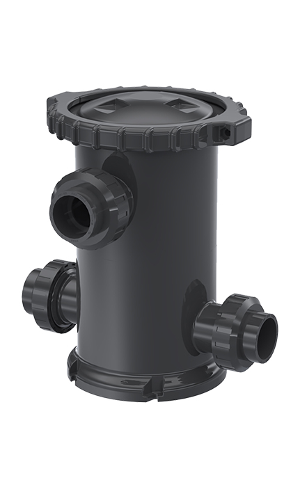 NANO FİBER VORTEX FİLTRE 5 m3/h GİRİŞ-ÇIKIŞ 90°