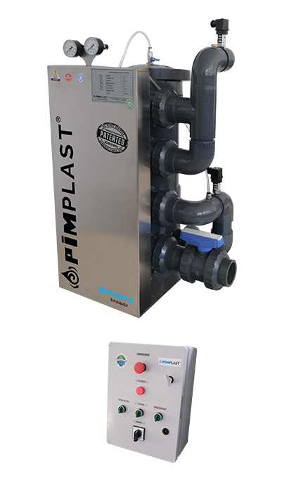 SENKRONİZE VANA KONTROLLÜ NANO FİBER VORTEKS FİLTRE 17 m3/h AQUASYNC KONTROL PANOLU