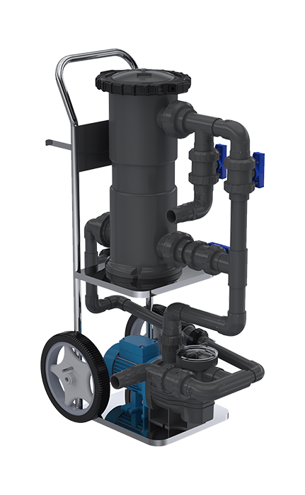 TAŞINABİLİR HAVUZ SÜPÜRGESİ